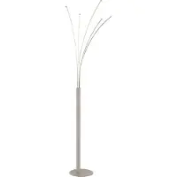 Globo Design vloerlamp Bizzy zand bruin