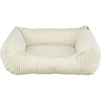 Trixie vital hondenmand jonna hoekig ribfluweel creme 60x50 cm
