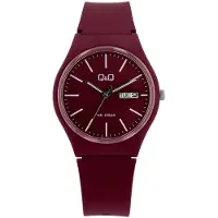 Q&Q Mooi horloge Bordeaux A212J011Y