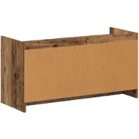 vidaXL Schoenenkast Oud hout 100 x 39,5 x 51 cm Bewerkt hout