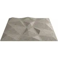 vidaXL Wandpanelen 24 st 50 x 50 cm Betongrijs XPS Schuim