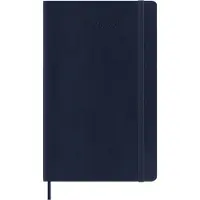 Moleskine 18 Maanden Agenda - 2026/27 - Wekelijks - Large - Zachte Kaft - Saffier Blauw
