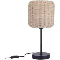 Forlight Tafellamp Cortic, hout licht, Woon-/ Eetkamer, Hout, tafellamp