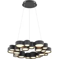 Globo Design hanglamp Darla zwart