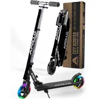 Apollo LED-stadscooter met vering Scooter Skyracer