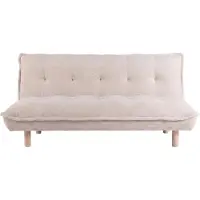 Ebuy24 Gertrud slaapbank beige.