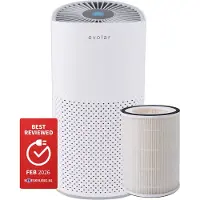 Evolar Pure4 Luchtreiniger met HEPA 13 Filter - CADR: 200m3/h - Air