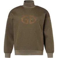 Goldbergh Trui Women Sizzle Turtle Neck Sweater Dark Olive Lurex Melange-L