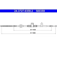 Ate 24.3727-0359.2 Handremkabel