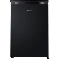 Wiggo WFR-TT8D(B) - Vrijstaand - Kastmodel koelkast - 55cm - Zwart - D