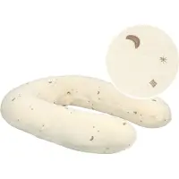 Tots Tale Voedingskussen Baby Soft Muslin Stardust Cream