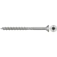 Fischer 574136 Spaanplaatschroef 6 mm 60 mm TX RVS 100 stuk(s)