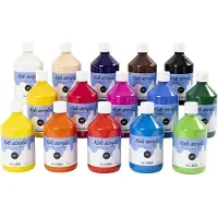 Creativ Light acrylverf, 02 - matt, 15x500 ml