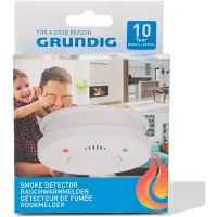 HEMA Grundig rookmelder met 10 jaar batterijduur