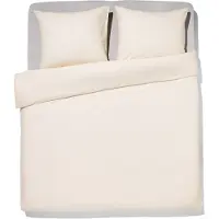 HEMA Dekbedovertrek 200x200/220cm Zacht Katoen Beige (beige)