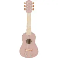 Little Dutch Gitaar Hout Safari Friends Roze