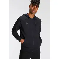 Under Armour Sportsweatvest 'Rival' zwart / wit