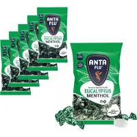 Anta Flu 6 Zakken Antiflu Menthol Groen á 165 gram - Voordeelverpakking Snoepgoed