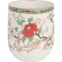 Clayre & Eef Mok 100 ml Rood Porselein Bloemen