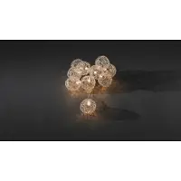 Konstsmide Lichtslinger - led kerstverlichting - 16 lampjes - 2.25 meter - warm w