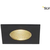 SLV LED Inbouwarmatuur Vierkant | 11W 3000K 910lm 830 IP20 | Dimbaar | PATTA