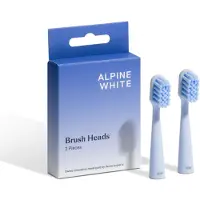ALPINE WHITE - opzetborstels 2 St Tandenborstel