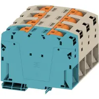 Weidmuller 2728740000 Doorgangsserieklem Steekklem Beige 1 stuk(s)