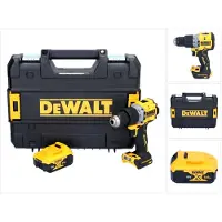 DeWalt DCD 805 NT accu-klopboormachine 18 V 90 Nm borstelloos + 1x accu 5,0 Ah + TSTAK - zonder oplader
