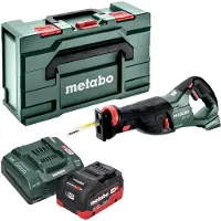 Metabo Sabelzaag, SSEP 18 LT accu reciprozaag 18 V 32 mm + 1x LiHD accu 8.0 Ah + lader + metabox