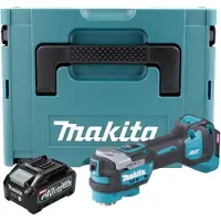 Makita Multifunctioneel elektrisch gereedschap, TM 001 GM101 Snoerloos multifunctioneel gereedschap 40 V max. Starlock Max Brushless + 1x