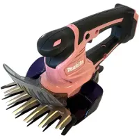 Makita UM 600 DZP accu-graskniptang 12 V max. 160 mm roze Solo – zonder accu, zonder oplader