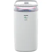 Heinner Luchtreiniger – 35 W – CADR 500 m³/u – Geschikt voor 35–60 m² – HEPA 13-filter – Ionisator – Auto & Silent Mode – 3 Snelheden – Wit/Zilver