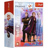 Trefl Frozen Minipuzzel 54 Stukjes - Anna, Elsa & Kristoff
