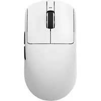VXE R1 PRO Max - Draadloze Gaming-Muis - 48g - PAW3395 Sensor - Ultralicht - 4000 Hz Polling Rate - Oplaadbare 500 mAh Batterij - Kailh Sword Switches - Ice-Feel Coating - Wit