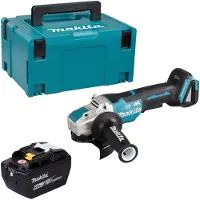 Makita DGA 520 ZX1 Snoerloze haakse slijper 18 V 125 mm X-LOCK Brushless Solo - zonder accu, zonder lader