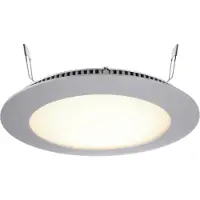 LIGHT IMPRESSIONS 565089 LED Panel 12 LED-inbouwlamp Energielabel: G (A - G) LED LED vast ingebouwd 9 W Parelgrijs (RAL 9022)