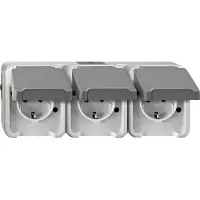 Merten MEG2390-8029. Stroomsterkte (maximaal): 16 A. Breedte: 223 mm, diepte: 83 mm, hoogte: 57 mm (4074953)