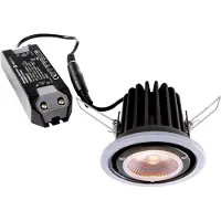 Deko-light 565192 COB LED-inbouwlamp Energielabel: G (A - G) LED LED vast ingebouwd 9 W Signaalwit (RAL 9003)