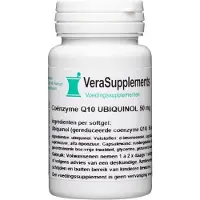 VeraSupplements Coënzyme Q10 50mg Capsules 60 cp