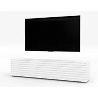AX Living TV-meubel Zivolli, 160 cm, wit met lamellenfront