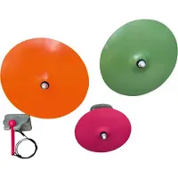 Masterkidz Eduplay muziekinstrument STEM Wall Brass Cymbals set van 3 voor kinderen.