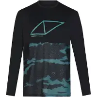 Protest Functioneel shirt 'PRTNOTSAR' cyaan blauw / zwart