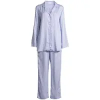 Seidensticker Pyjama 'Classic Web' lila