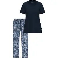 Ammann Pyjama 'Night & Home' blauw