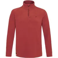 Protest Skipully Men PERFECTO 1/4 Zip Top Barn Red-L