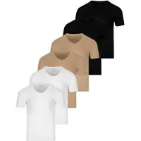 Ragman Onderhemd 'Basic' gemengde kleuren