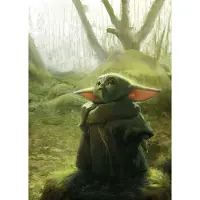 Overig Fotobehang Mandalorian Grogu - Meerkleurig - 2,80m X 200cm