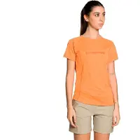 Trangoworld Demba T-shirt Met Korte Mouwen Oranje XL Vrouw