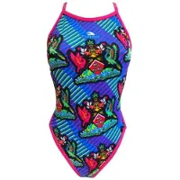 Turbo Emblem Revolution Swimsuit Blauw S Vrouw