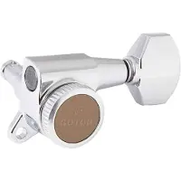 Gotoh SG381 07 MG-T Chrome locking stemmechanieken 3x3 (set van 6 stuks)